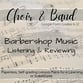 Barbershop Music - Listening & Reviewing Digital File Digital Resources cover